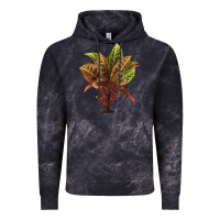 Cloud Black Croton Vintage Hoodie - LillyAllenDesigns
