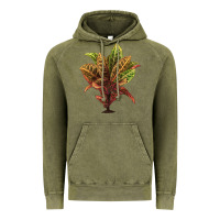 Vintage Olive Croton Vintage Hoodie - LillyAllenDesigns