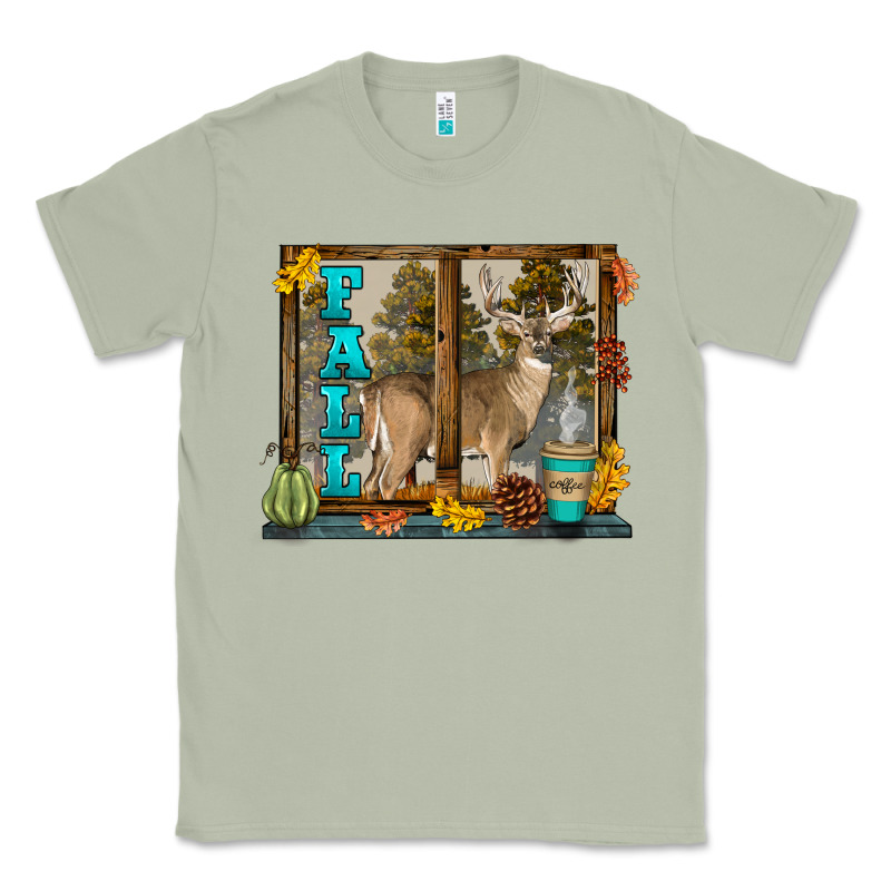 White Tailed Buck Fall Classic Tee by LillyAllenDesigns | Teevron