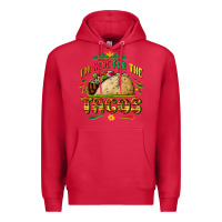Cardinal I'm here for the tacos Premium Hoodie - FaDigitalArtStudio