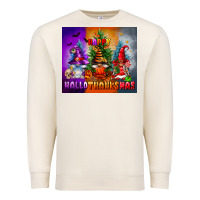 Sandshell happy hallothanksmas Premium Sweatshirt - FaDigitalArtStudio