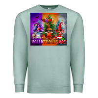 Seafoam happy hallothanksmas Premium Sweatshirt - FaDigitalArtStudio