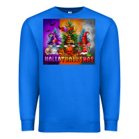 True Royal happy hallothanksmas Premium Sweatshirt - FaDigitalArtStudio