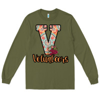 Army Green Volunteers Long Sleeve Tee - Bettercallsaul