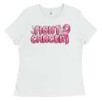 White nobody fights alone Ladies Tee - MaliasSmallBusiness