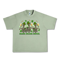 Oil Green st. patrick's day skeletons drink drank drunk Urban Heavy Tee - Artiststas