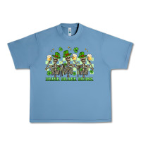 Pebble Blue st. patrick's day skeletons drink drank drunk Urban Heavy Tee - Artiststas