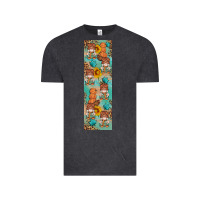 Vintage Black fall gnomes pen wrap 2 Vintage Tee - Artiststas