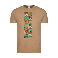 Vintage Coffee fall gnomes pen wrap 2 Vintage Tee - Artiststas
