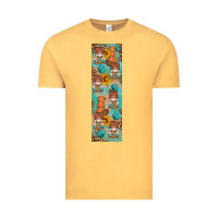 Vintage Mustard fall gnomes pen wrap 2 Vintage Tee - Artiststas