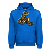 Cobalt Rattlesnake Urban Hoodie - LillyAllenDesigns