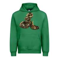 Emerald Rattlesnake Urban Hoodie - LillyAllenDesigns