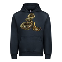 Navy Rattlesnake Urban Hoodie - LillyAllenDesigns