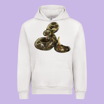 Rattlesnake Urban Hoodie Designed By Lillyallendesigns