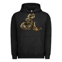 Pigment Black Rattlesnake Urban Hoodie - LillyAllenDesigns