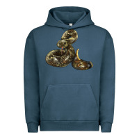 Pigment Midnight Navy Rattlesnake Urban Hoodie - LillyAllenDesigns