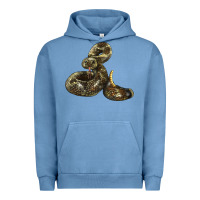 Pigment Pebble Blue Rattlesnake Urban Hoodie - LillyAllenDesigns