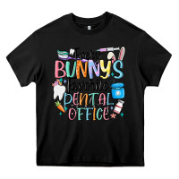 Black every bunnys favorite dental office Heavy Core Tee - MaliasSmallBusiness