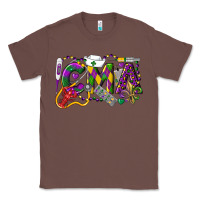 Chestnut CMA Certified Medical Assistant Mardi Gras Classic Tee - LillyAllenDesigns