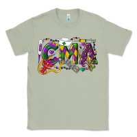 Matcha CMA Certified Medical Assistant Mardi Gras Classic Tee - LillyAllenDesigns