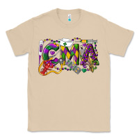 Mushroom CMA Certified Medical Assistant Mardi Gras Classic Tee - LillyAllenDesigns