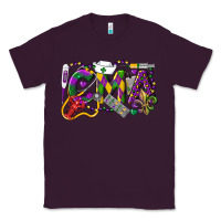 Plum CMA Certified Medical Assistant Mardi Gras Classic Tee - LillyAllenDesigns