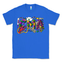 True Royal CMA Certified Medical Assistant Mardi Gras Classic Tee - LillyAllenDesigns
