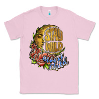 Bubblegum Pink stay wild moon child Classic Tee - JahusDesignShop