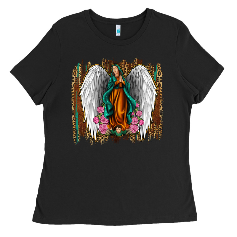Lady Of Guadalupe Ladies Tee by Jasminsmagicworld | Teevron