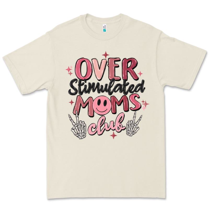 Over Stimulated Moms Club Premium Tee by MaliasSmallBusiness | Teevron