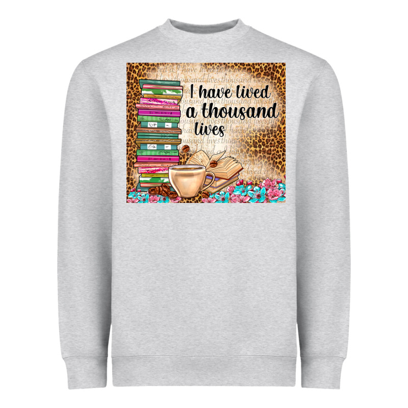 I Have Lived A Thousand Lives Heavyweight Sweatshirt by TumblerDesignByShophia | Teevron