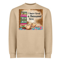 Mushroom i have lived a thousand lives Heavyweight Sweatshirt - TumblerDesignByShophia