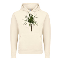Vintage Artic Dracaena Marginata Vintage Hoodie - LillyAllenDesigns