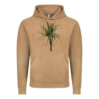 Vintage Camel Dracaena Marginata Vintage Hoodie - LillyAllenDesigns