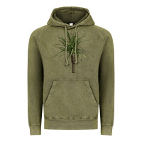Vintage Olive Dracaena Marginata Vintage Hoodie - LillyAllenDesigns