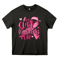 Asphalt a cure fighting for Heavy Core Tee - MaliasSmallBusiness