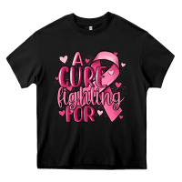 Black a cure fighting for Heavy Core Tee - MaliasSmallBusiness