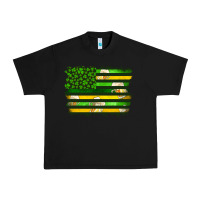 Black st patrick's day american flag Urban Heavy Tee - Artiststas
