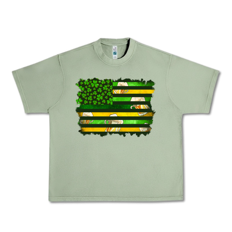 St Patrick's Day American Flag Urban Heavy Tee by Artiststas | Teevron