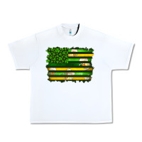 White st patrick's day american flag Urban Heavy Tee - Artiststas