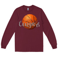 Burgundy Cougars Long Sleeve Tee - Bettercallsaul