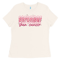 Bone stronger than cancer Ladies Tee - MaliasSmallBusiness