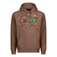 Chestnut Cinco de mayo Nurse Premium Hoodie - FaDigitalArtStudio