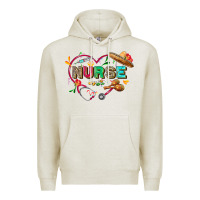 Oatmeal Heather Cinco de mayo Nurse Premium Hoodie - FaDigitalArtStudio
