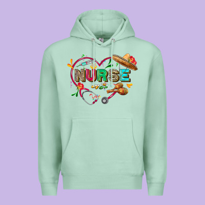 Cinco De Mayo Nurse Premium Hoodie Designed By Fadigitalartstudio