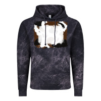 Cloud Black cowhide frames background Vintage Hoodie - RanaPortraitStore