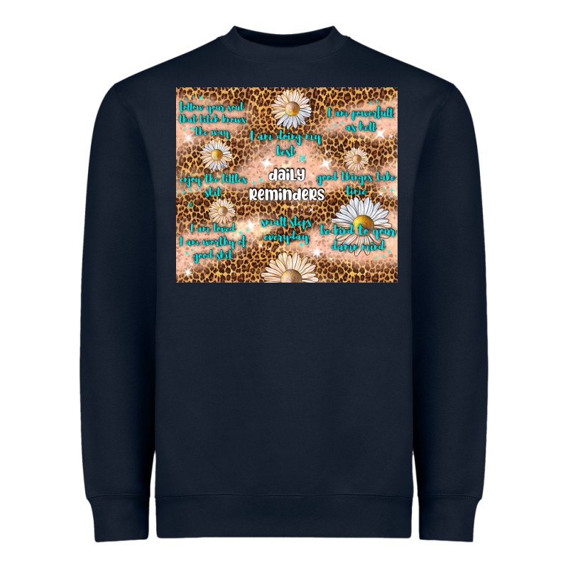 Daily Reminders Heavyweight Sweatshirt by TumblerDesignByShophia | Teevron