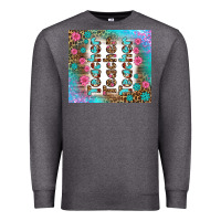 Charcoal Heather teacher gemstone and pink flower tumbler Premium Sweatshirt - BundleAndBundleShop