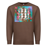 Chestnut teacher gemstone and pink flower tumbler Premium Sweatshirt - BundleAndBundleShop