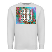 Dove Grey teacher gemstone and pink flower tumbler Premium Sweatshirt - BundleAndBundleShop